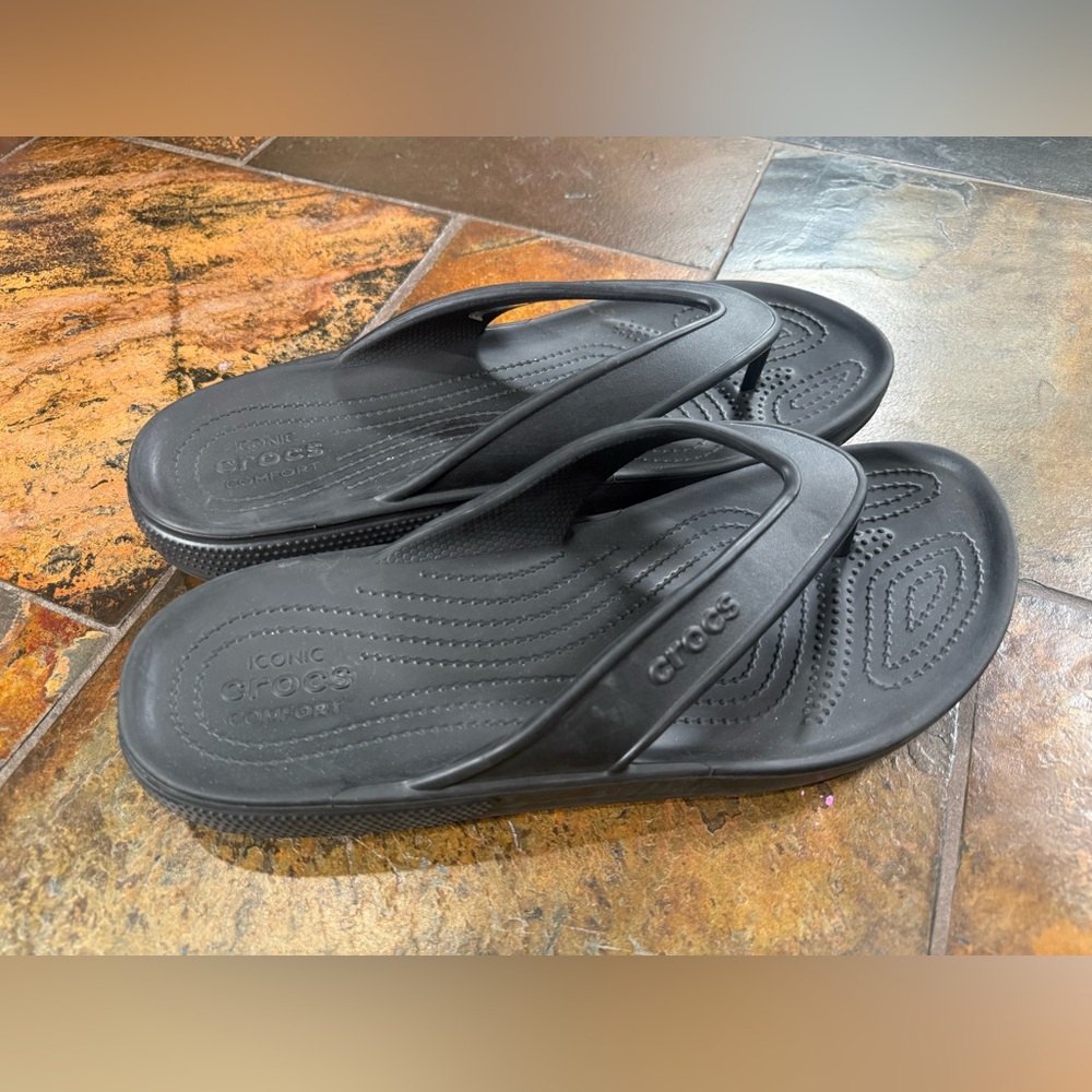 Men’s Croc Classic Slip-On Thong‎ Flip-Flop Sandals Size 11